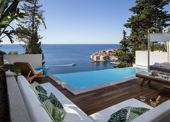 Luxury Elation Near Old Town With 2 Pools 别墅 杜布罗夫尼克